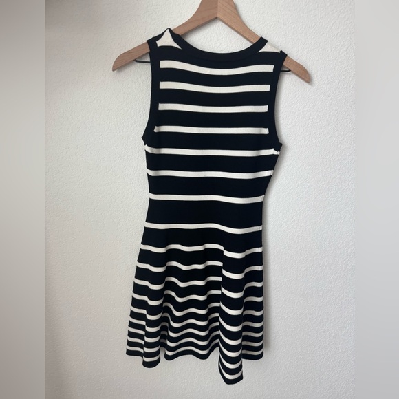 Milly Black and White Skater Dress Size Small - Picture 5 of 7